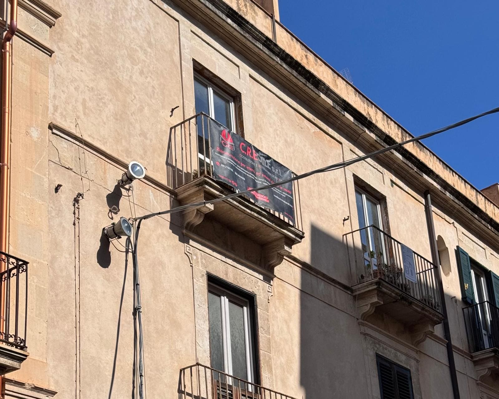 ristrutturazione immobile datato centro storico Ortigia