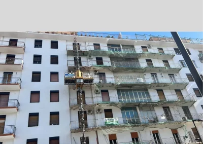 RIPRISTINO FACCIATA GRANDE CONDOMINIO RESIDENZIALE SIRACUSA